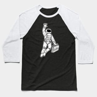 Out of Space - Black & White Baseball T-Shirt